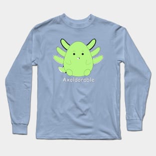 Axolotl Cutie Agender Long Sleeve T-Shirt